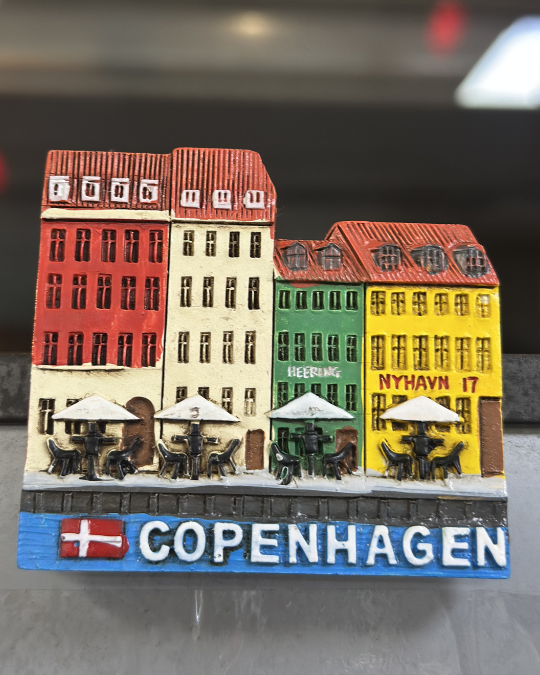 Nyhavn Waterfront Copenhagen Souvenir Magnet