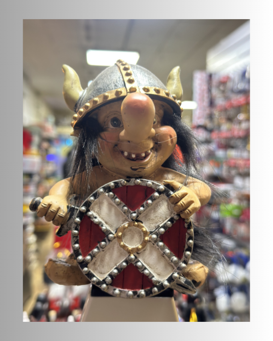 Denmark Viking Troll Souvenir Figurine