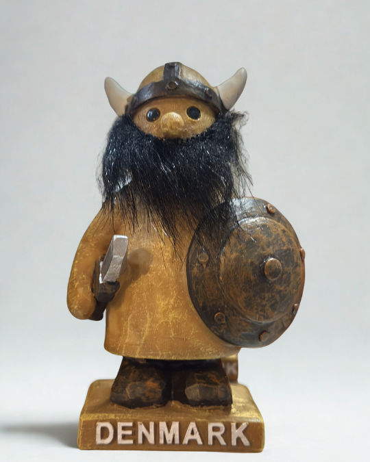 Denmark Viking Warrior Souvenir Figurine
