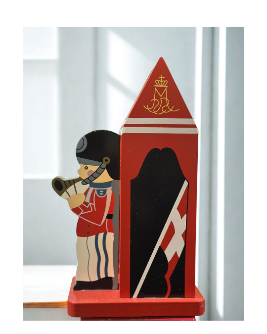 Danish Royal Guard Wooden Souvenir